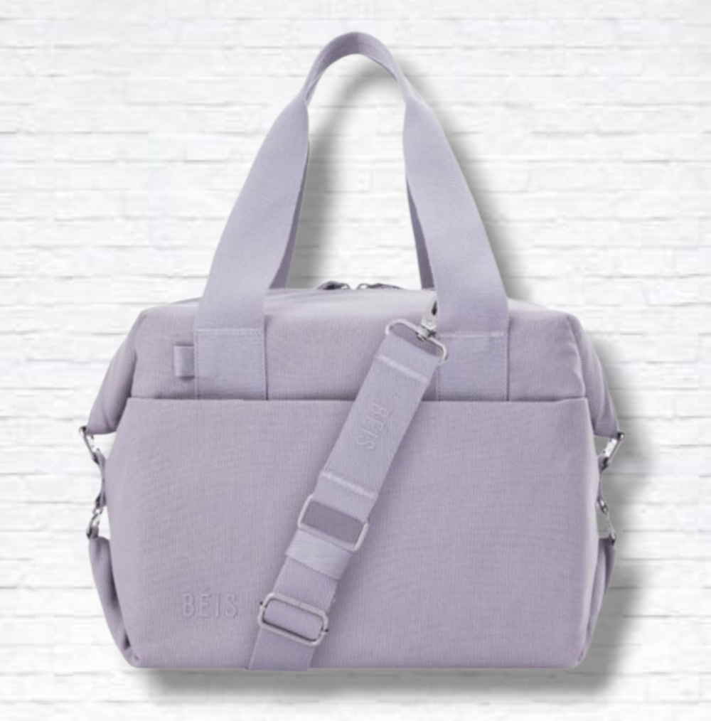Beis Lavender The Collapsible Lunch Box Insulated Tote Bag NWT